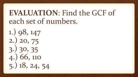 Image result for Math GCF Tutorial