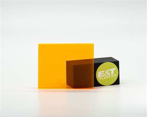 Fluorescent Orange 9096 - E&T Plastics.