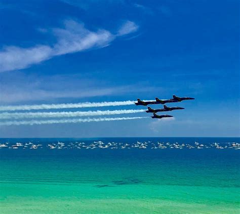 Blue Angels - watch practices on a pontoon boat on Pensacola Beach | Blue angels watch ...