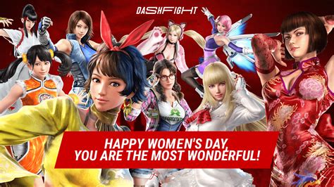 Congratulations on Women's Day for Tekken Female Characters | DashFight