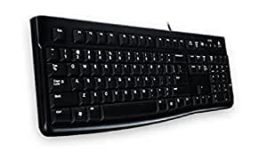 Amazon.in: Buy Logitech K120 Keyboard, USB, Full-size, Membrane, Wired ...