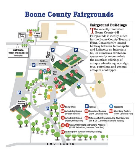MAP – Boone County Treasure Hunt