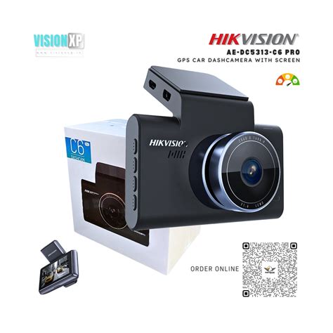 Hikvision AE-DC5313-C6 Pro GPS Car Dashcam with Screen – Techfinder ...