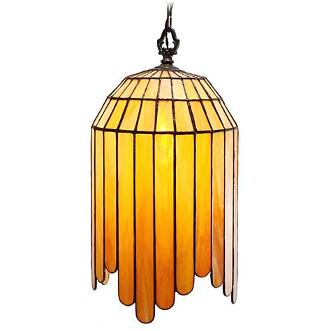 Art Deco Stained Glass Pendant Lamp | Vintageinfo - All About Vintage ...