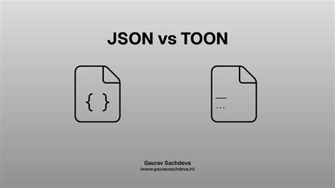 Toon vs JSON — What’s the Difference and Why Toon Is Becoming Popular ...