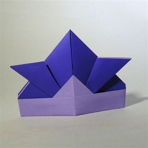 Image result for Origami Helmet Tutorial