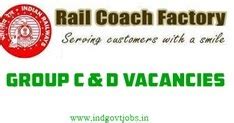 Rail Coach Factory - Group-C & D recruitment 2013 Scouts & Guides