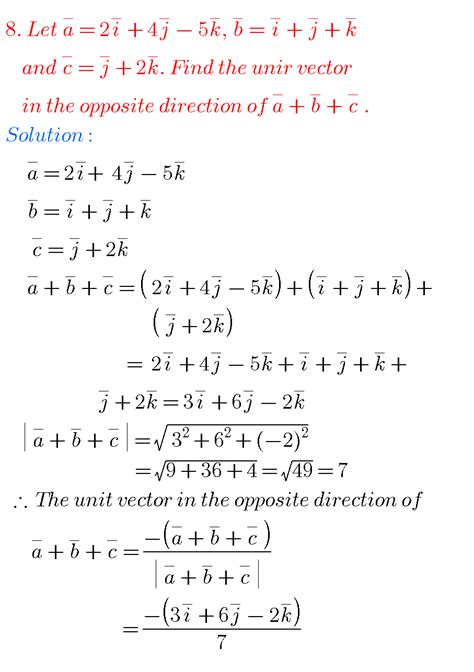 Addition of Vectors Formulae 1st Year Maths 的图像结果