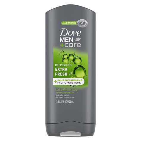 Dove Men + Care Body Wash And Face For Fresh, Healthy-Feeling Skin ...