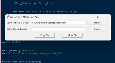 Image result for File Manager in Python Source Code