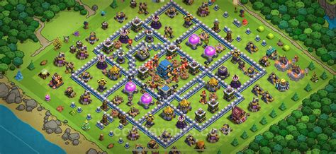 Trophy (Defense) Base TH12 with Link - Clash of Clans 2025 - Town Hall ...