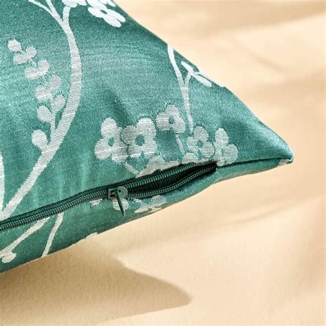 Buy Jade Livie Set of 2 Jacquard Cushion Covers - 40x40cm from Home ...