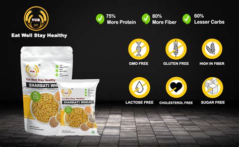 VGBNP 100% Natural & original Sharbati Wheat ( Old Crop Wheat Whole ...