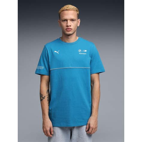 Buy Puma BMW MMS SDS 2.0 Mens Regular Fit Cotton T-shirt - Blue Online