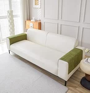 House of Quirk Sofa Covers Herringbone Chenille Fabric 1/2/3/4 Seater ...