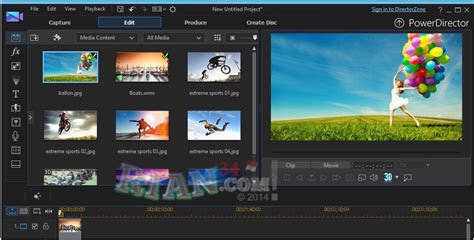 12 Menu PowerDirector Tutorial 的图像结果