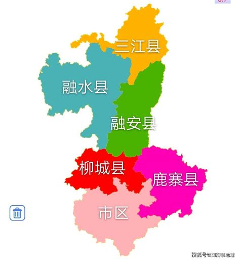 广西柳州市各区县建成区排名，最小是三江县，你的家乡排第几呢？_城区