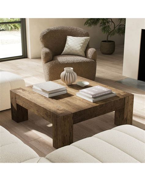 Four Hands Abaso Small Square Coffee Table | Neiman Marcus