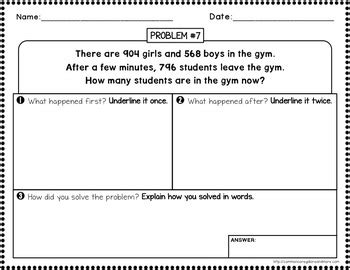 Image result for Two-Step Word Problems 4th Grade