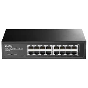 Cudy GS1016 16 Port Gigabit Ethernet Network Unmanaged Switch | 16-GbE ...