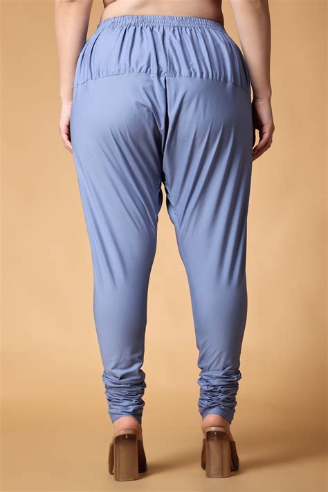 Buy Plus Size Churidar Pants & Plus Size Solid Churidar Pants - Apella