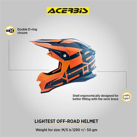 Acerbis Profile 4 Helmet - Blue/Orange