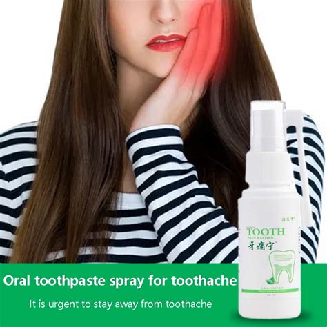 Buy Toothache Toothache Ning Spray Lit Wisdom Tooth Gum Tooth Cavity ...
