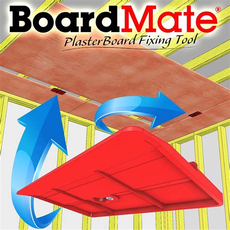 BoardMate - Drywall Fitting Tool, Supports The Board In Place While ...