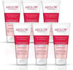 meglow Skin Brightening & luminizing Facewash For Women | Removes Dirt ...