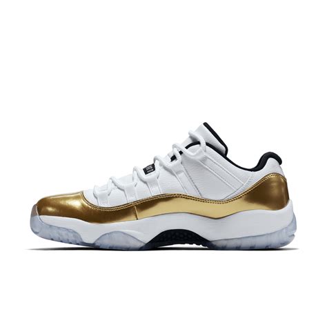 Air Jordan 11 Retro Low 'White & Metallic Gold' Release Date. Nike SNKRS