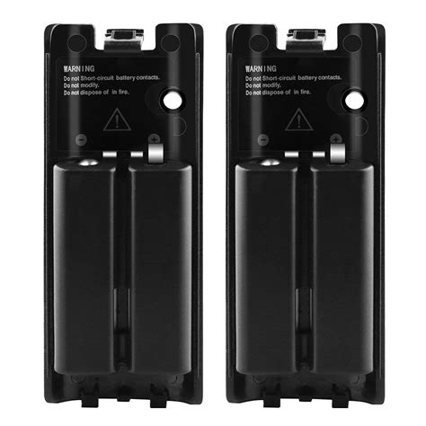 Wii Batteries Pack Rechargeable for Wii Controller, 2 Pack Rechargeable ...