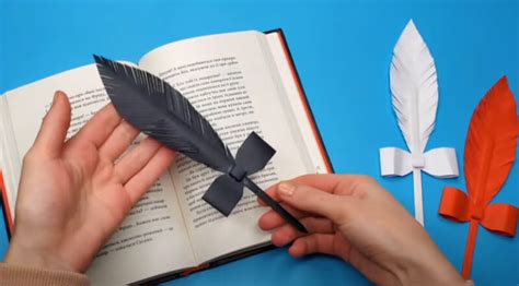 Перья из бумаги. Как сделать перо из бумаги своими руками?
