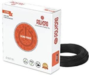 Polycab PVC PVC 0 sq/mm Black 90 m Wire Price in India - Buy Polycab ...