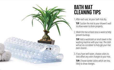 Buy EASY SHOPE Anti Skid PVC Bathroom Mat for Bathtub Shower with ...