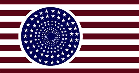 Us Flag Circle Stars