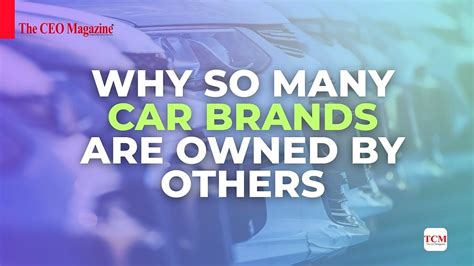 Who owns your car? Global car brand ownership 2025