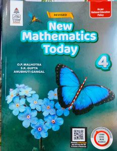 New Mathematics Today Class 4 For as Per latest NEP Policy 2025-2026 ...