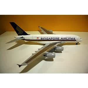 Buy Airbus A380 Singapore Airlines, Scale 1:200 (with Stand with Gear ...