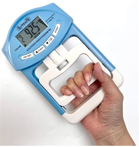 Buy Hand dynamometer, Baseline Lifeka 200 Lbs / 90 Kgs Digital Hand ...