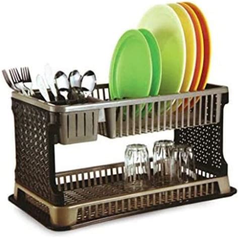 2 Layer Multipurpose Kitchen Rack, Dish Rack, Fruits And Vegetable ...