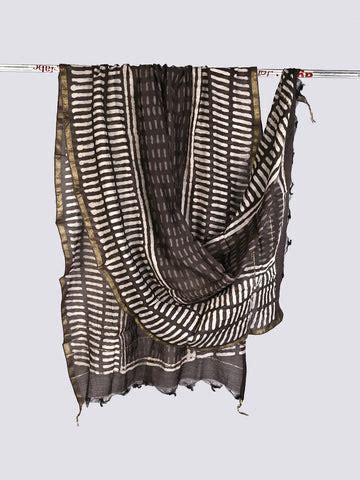Chanderi Dupatta – Desi Weaves