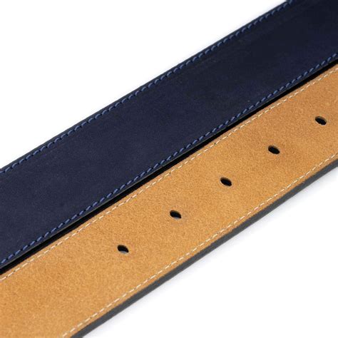 Buy Blue Suede Leather Golf Belts Mens 3.8 Cm - LeatherBeltsOnline.com