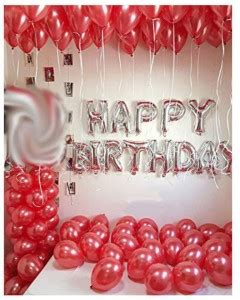 Flipkart.com | Trixzoom Solid Happy Birthday Letter Foil Balloon 13 ...