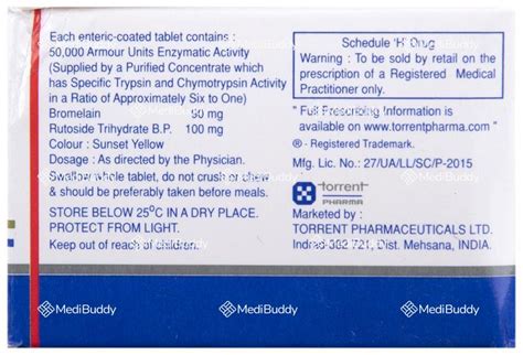 Chymoral-BR Tablet: Price, Uses, Side Effects & How to Use - MediBuddy