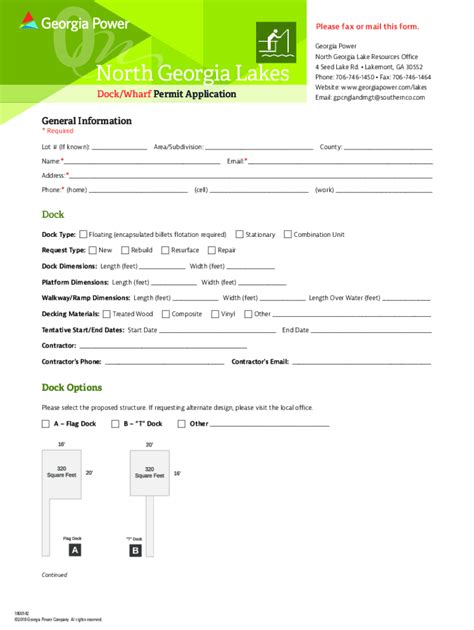 Fillable Online Pier And Dock Permit Program Fax Email Print - pdfFiller