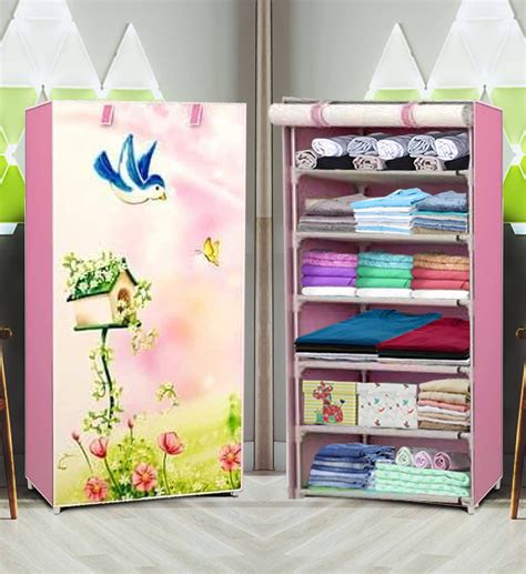 Buy Zemic 6 Layer Fancy and Portable Foldable Collapsible Closet ...