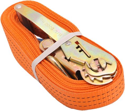 LATKALO Polyester Cargo Lashing Belt-Mart 500 Kg- Load Cap-1500 Kg ...