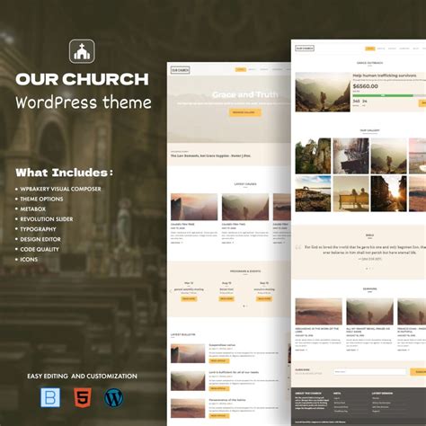 Our Church - Church WordPress Theme – MasterBundles