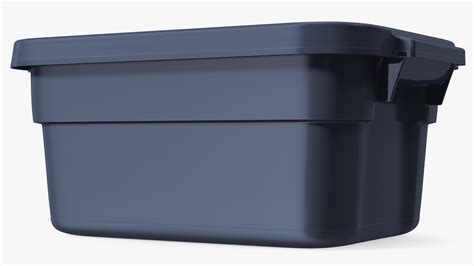 Rubbermaid Roughneck Stackable Storage Tote 3 Gallon 3D | 3D Molier ...