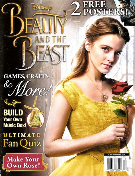 Disney Magazine, Beauty and the Beast Issue, 2017 India | Ubuy